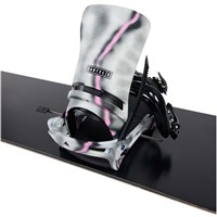 Burton Cartel X Re:Flex Binding - Men's - Gray / Pink