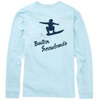 Burton Squared Long Sleeve T-Shirt - Men's - Iced Aqua