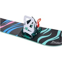 Burton Mini Grom Snowboard Binding - Youth - Green / Multi