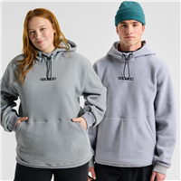 Burton Cinder Pullover Hoodie - Unisex - Gray Heather