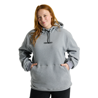 Burton Cinder Pullover Hoodie - Unisex - Gray Heather