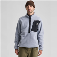 Burton Cinder Pullover Fleece - Gray Heather