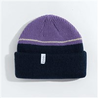 Coal Frena Beanie - Navy Blocked Stripe