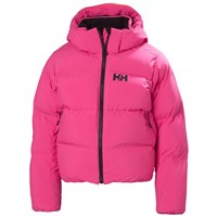 Helly Hansen Nora Short Puffy Jacket - Youth - Dragon Fruit