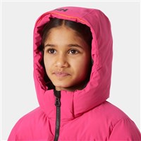 Helly Hansen Nora Short Puffy Jacket - Youth - Dragon Fruit