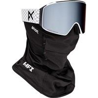 Anon M4 Goggle Cylindrical + Bonus Lens + MFI Face Mask - Mile 25 Low Bridge Frame w/ Sunny Onyx + Violet Lenses (FB1LB0NA) - Low Bridge