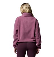 Columbia Helvetia II Cropped Half Snap Fleece - Women's - Antique Mauve / Mineral Pink