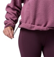 Columbia Helvetia II Cropped Half Snap Fleece - Women's - Antique Mauve / Mineral Pink