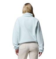Columbia Helvetia II Cropped Half Snap Fleece - Women's - Tea Light / Dark Stone