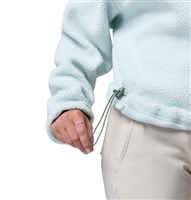 Columbia Helvetia II Cropped Half Snap Fleece - Women's - Tea Light / Dark Stone
