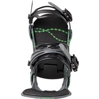 Burton Cartel Re:Flex Snowboard Bindings - Gray / Green Voltage
