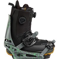 Burton Cartel Re:Flex Snowboard Bindings - Gray / Green Voltage