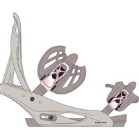 Burton Citizen Re:Flex Snowboard Bindings - Women's - Chinchilla Gray