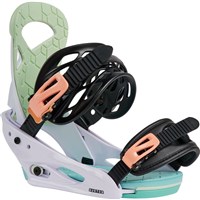 Burton Smalls Re:Flex Snowboard Bindings - Youth - White / Multi