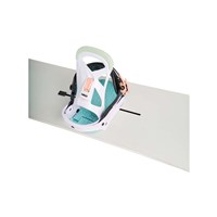 Burton Smalls Re:Flex Snowboard Bindings - Youth - White / Multi
