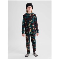 Burton Heavyweight Fleece Base Layer Set - Kid's - Seersucker Camo