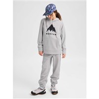 Burton Oak Pullover Hoodie - Kid's - Gray Cloud Heather