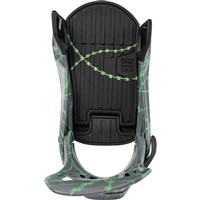 Burton Step On Re:Flex Snowboard Bindings - Men's - Gray / Green Voltage