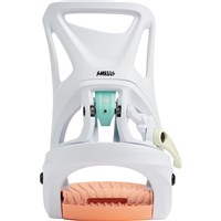 Burton Step On Smalls Snowboard Bindings - Youth - White / Multi