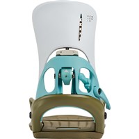 Burton Genesis Step On Re:Flex Snowboard Bindings - Men's - White / Dried Moss