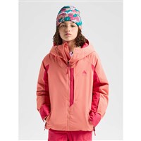 Burton Hillslope Jacket - Youth - Peach Echo / Azalea Pink