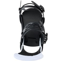 Burton Malavita Snowboard Bindings - Men's - Black / White