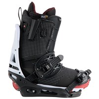 Burton Malavita Snowboard Bindings - Men's - Black / White