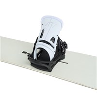 Burton Malavita Snowboard Bindings - Men's - Black / White