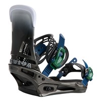 Burton Malavita Snowboard Bindings - Men's - Black Fade
