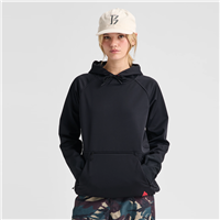 Burton Crown Weatherproof Riding Pullover Hoodie - Unisex - True Black