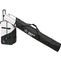 Head Rebels Double Ski Bag - Black / White / Speed Blue