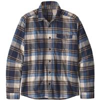 Patagonia Long Sleeve Lightweight Fjord Flannel Shirt - Men's - New Navy