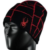 Spyder Web Hat - Boy's - Black / Red