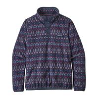 Patagonia Micro D Snap-T Pullover - Women's - Cedar Mesa / Stone Blue