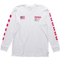 686 Borderless NASA Exploration Long Sleeve T-Shirt - Men's - White
