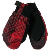 Obermeyer Thumbs Up Print Mitten - Youth - Red Mesh Print