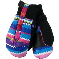 Obermeyer Thumbs Up Print Mitten - Youth - Scribble Stripe