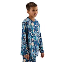 Blackstrap Big Kid's Evolver Base Layer Crewneck - Youth - Badlands Deschutes