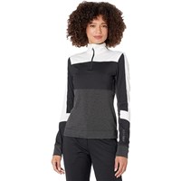 Bogner Esra 1/4 Zip Top - Women's - White / Black / Dark Grey (026)
