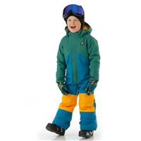 Burton One Piece Toddler Snow Suit - Fir Green / Celestial Blue