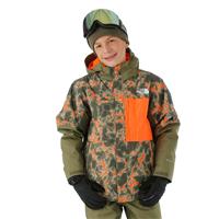 The North Face Freedom Extreme Insulated Jacket - Boy's - New Taupe Green Marbled Camo Print