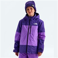 The North Face Freedom Insulated Jacket - Girl's - Peak Purple / Elevation Purple