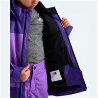 The North Face Freedom Insulated Jacket - Girl's - Peak Purple / Elevation Purple