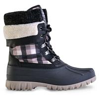 Cougar Creek Winter Boots - Women's - Black Maple Plaid