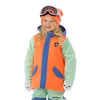 Burton Parka Jacket - Toddler - Amparo Blue / Tetra Orange / Jewel Green