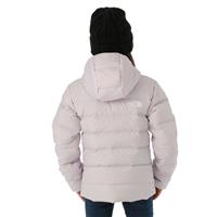 The North Face Reversible North Down Hooded Jacket - Girl's - Lavender Fog