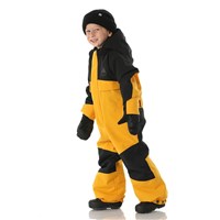 Burton 2L One Piece Snow Suit - Toddler - True Black / Goldenrod