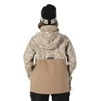 Burton Frostner 2L Anorak - Women's - Snowfall Camo / Summit Taupe