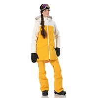 Burton Prowess 2.0 2L Jacket - Women's - Stout White / Goldenrod