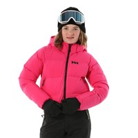 Helly Hansen Nora Short Puffy Jacket - Youth - Dragon Fruit